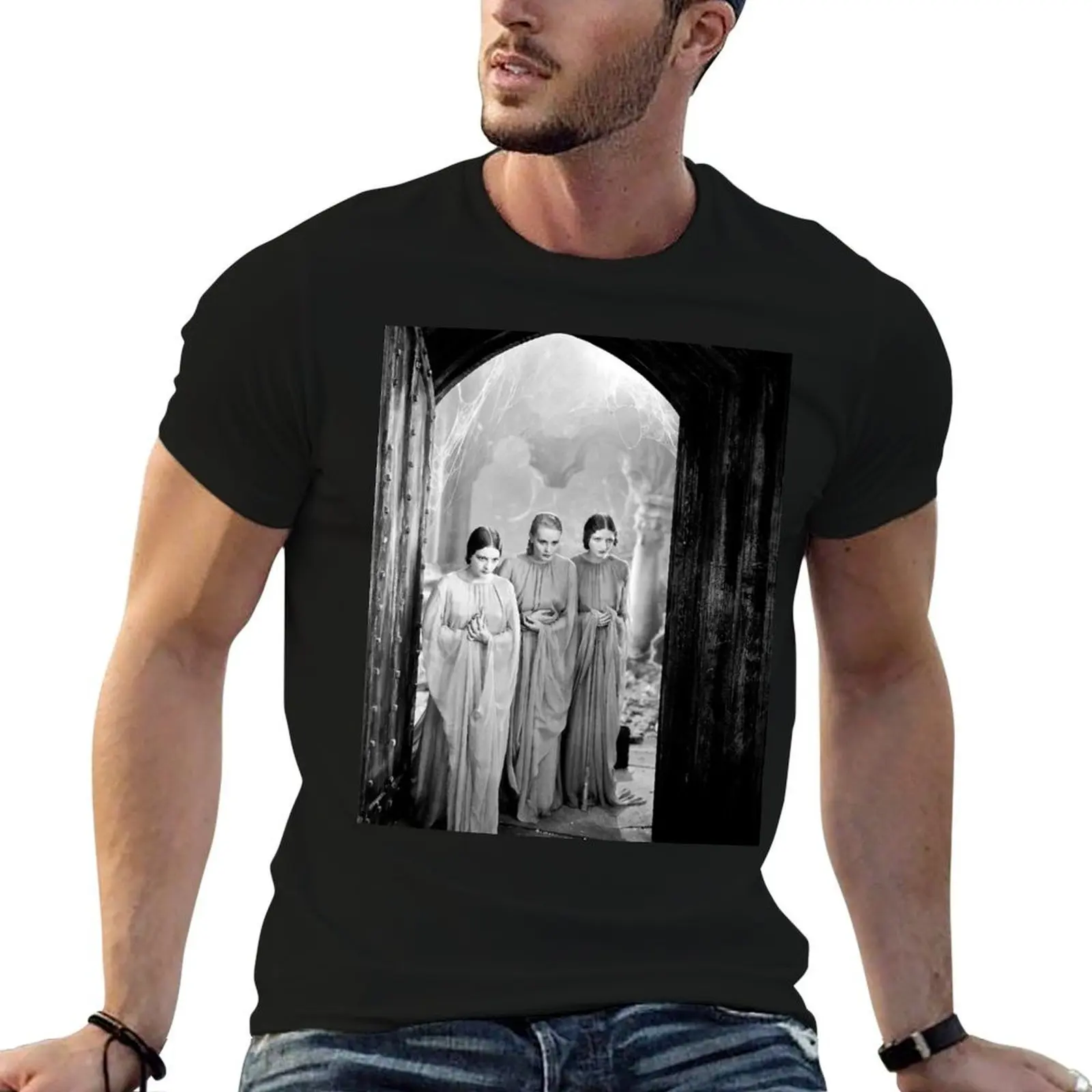 The Brides of Dracula (1931) T-Shirt cotton t shirt man man t shirt cotton T-Shirt
The Brides of Dracula (1931) T-Shirt cotton t shirt man man t shirt cotton T-Shirt