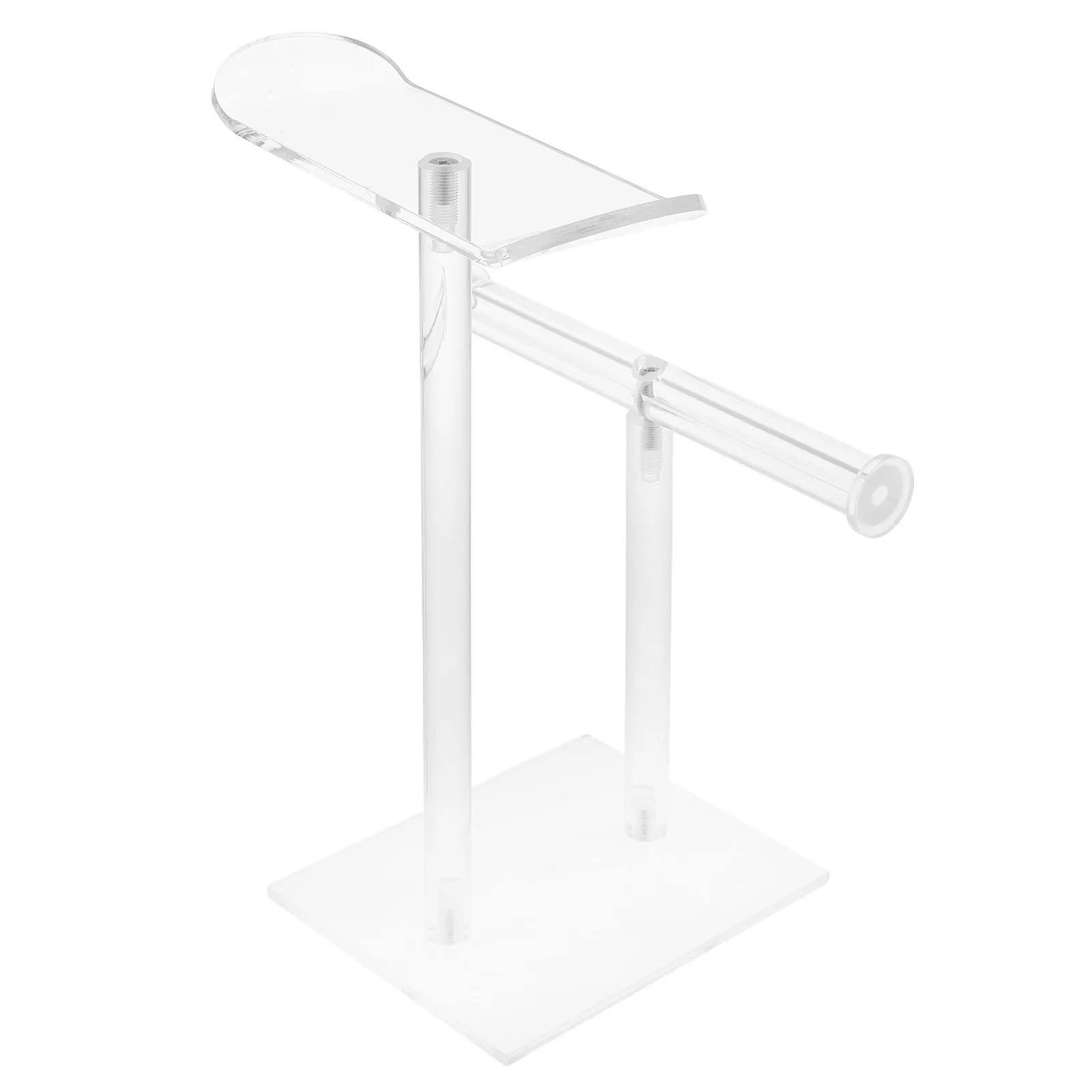 Прозрачная двухуровневая подставка для демонстрации повязок на голову, органайзер для женских аксессуаров для волос, стойка для хранения повязок и заколок
Прозрачная двухуровневая подставка для демонстрации повязок на голову, органайзер для женских аксессуаров для волос, стойка для хранения повязок и заколок