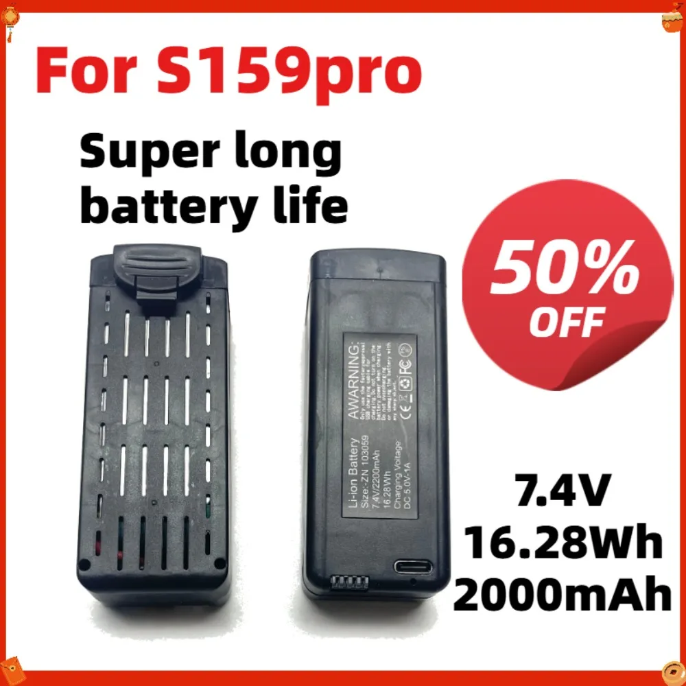 S159pro Drone 7.4v Battery Accessories and Spare Parts
S159pro Drone 7.4v Battery Accessories and Spare Parts
