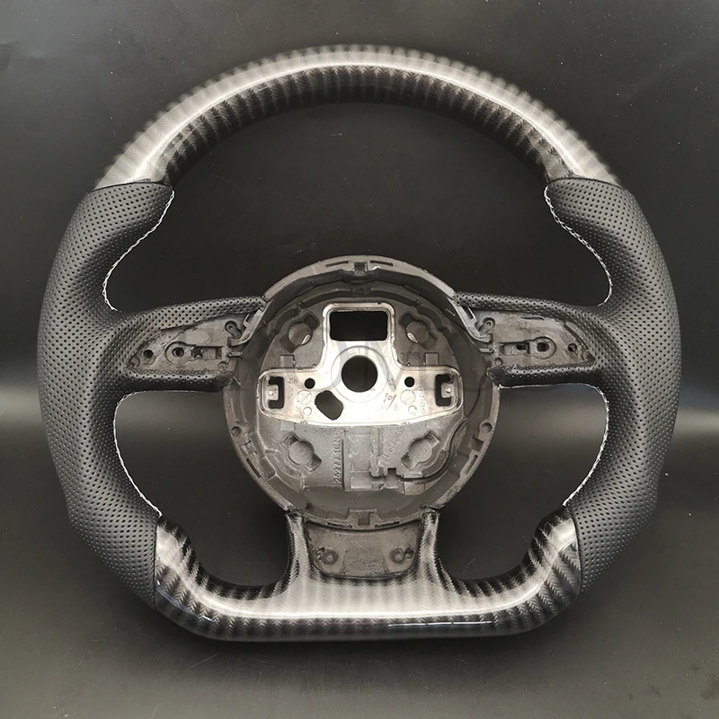 Carbon Fiber Steering Wheel For AUDI A3 A4 A5 S3 S4 S5 2013 2014 2015 2016 Replacement
Carbon Fiber Steering Wheel For AUDI A3 A4 A5 S3 S4 S5 2013 2014 2015 2016 Replacement