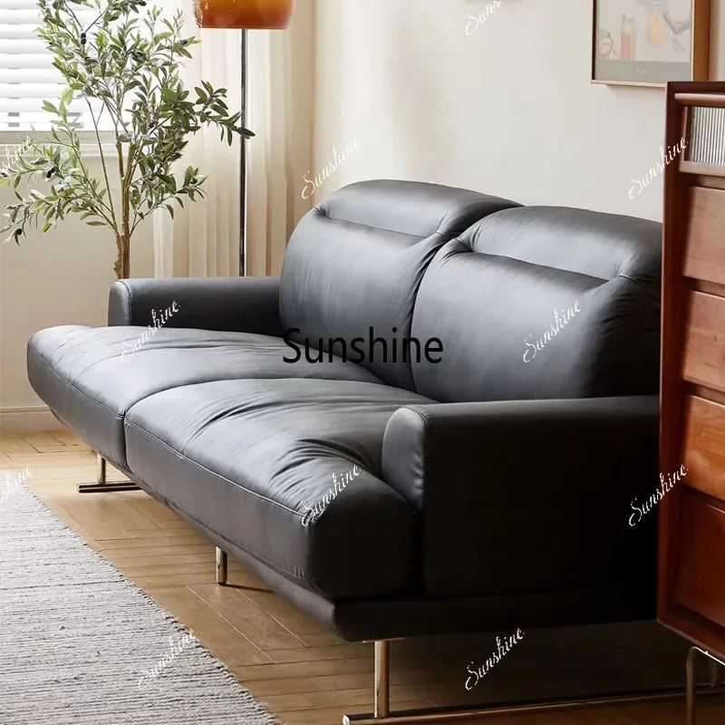 YRetro-style leather sofa, light luxury, large living room, high backrest, in-line, can be customized
YRetro-style leather sofa, light luxury, large living room, high backrest, in-line, can be customized