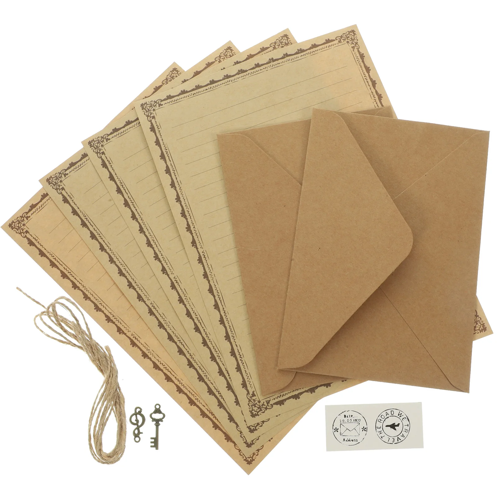 2 Sets Writing Paper Notebook Letter Kit Cute Stationery Vintage Journaling Supplies Student
2 Sets Writing Paper Notebook Letter Kit Cute Stationery Vintage Journaling Supplies Student