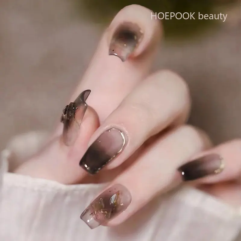 24pcs Black Diamond Glitter Reusable False Nails Art Removable Press On Nail Tips Finished Full Cover Waterproof Fake Nails Set
24pcs Black Diamond Glitter Reusable False Nails Art Removable Press On Nail Tips Finished Full Cover Waterproof Fake Nails Set