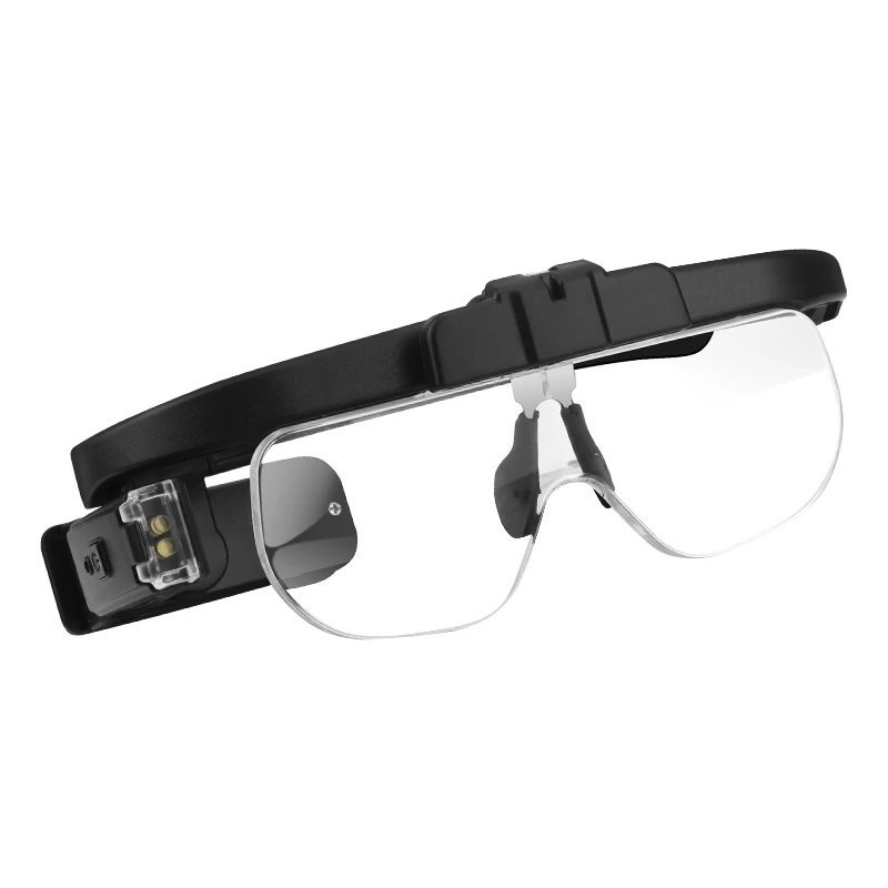Glasses type magnifying glass for elderly reading, high-definition 4.5x with light rechargeable magnifying lens wearable
Glasses type magnifying glass for elderly reading, high-definition 4.5x with light rechargeable magnifying lens wearable