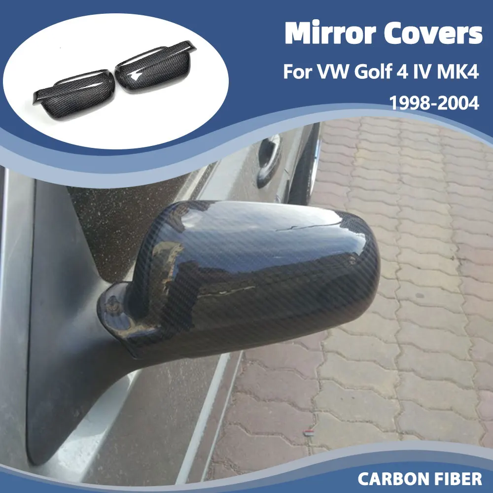 Carbon Fiber Rearview Mirror Covers Caps for Volkswagen VW Golf 4 IV MK4 1998-2004 Car Side Mirror Caps Covers Shell
Carbon Fiber Rearview Mirror Covers Caps for Volkswagen VW Golf 4 IV MK4 1998-2004 Car Side Mirror Caps Covers Shell