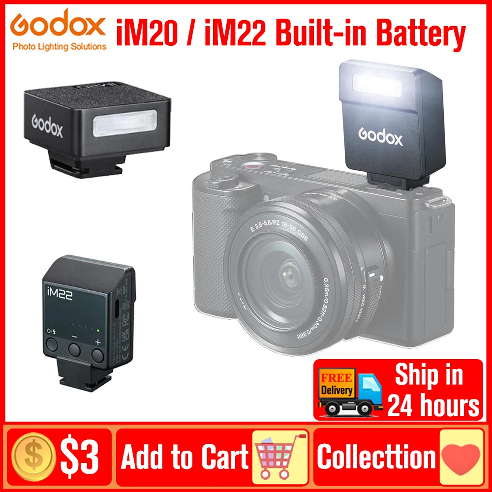 Godox iM20/iM22 Мини-вспышка со встроенным аккумулятором Speedlite для Canon Sony Nikon Fuji DSLR/беззеркальных/моделей начального уровня Горячий башмак
Godox iM20/iM22 Мини-вспышка со встроенным аккумулятором Speedlite для Canon Sony Nikon Fuji DSLR/беззеркальных/моделей начального уровня Горячий башмак