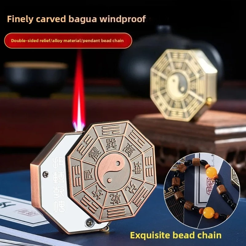 Новая ветрозащитная зажигалка, надувная зажигалка с тиснением Bagua, аксессуар для сигар и сигарет, мужская подарочная зажигалка 2026
Новая ветрозащитная зажигалка, надувная зажигалка с тиснением Bagua, аксессуар для сигар и сигарет, мужская подарочная зажигалка 2026