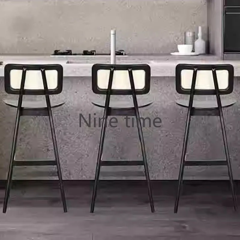 Retro Wooden Reception Dining Bar Chairs Accent Nordic High American Round Bar Chairs Metal Modern Taburetes Altos Furniture
Retro Wooden Reception Dining Bar Chairs Accent Nordic High American Round Bar Chairs Metal Modern Taburetes Altos Furniture