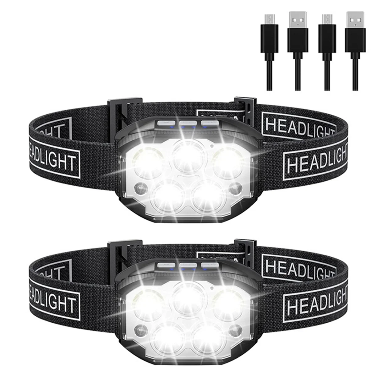 A06T-2pcs Strong Light 5LED Portable Light Lamp USB Rechargeable Outdoor Cycling Hiking Night Fishing Sensor
A06T-2pcs Strong Light 5LED Portable Light Lamp USB Rechargeable Outdoor Cycling Hiking Night Fishing Sensor