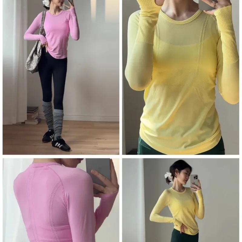 Women's Sportswear Quick Dry Long Sleeve Top Slim Fit Running Yoga Fitness Breathable Seamless One-Piece Sportswear
Women's Sportswear Quick Dry Long Sleeve Top Slim Fit Running Yoga Fitness Breathable Seamless One-Piece Sportswear