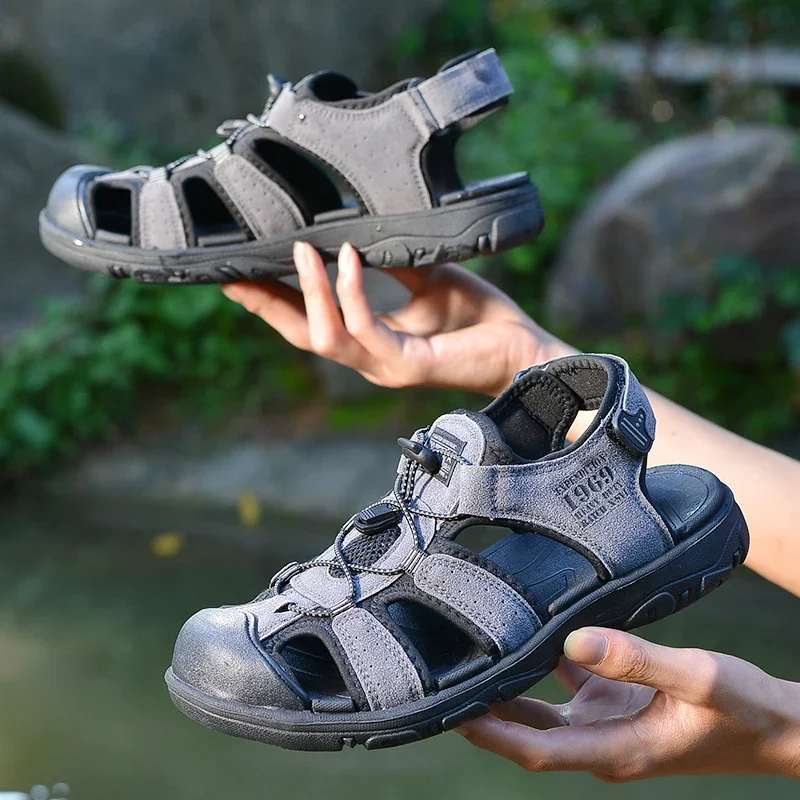 Men Sandals PU Leather Male Summer Shoes Outdoor Walking Beach Flat Sandals Shoes For Men Sneakers sandalias hombre
Men Sandals PU Leather Male Summer Shoes Outdoor Walking Beach Flat Sandals Shoes For Men Sneakers sandalias hombre