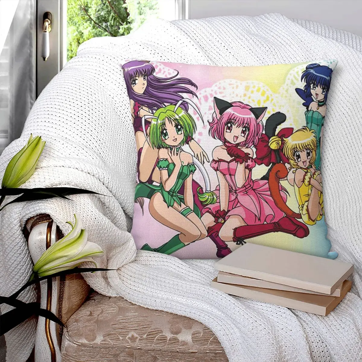 Tokyo Mew Mew Anime Square Pillowcase Cushion Cover Pillow Case Throw Pillow Cover for Home Bedroom Car
Tokyo Mew Mew Anime Square Pillowcase Cushion Cover Pillow Case Throw Pillow Cover for Home Bedroom Car