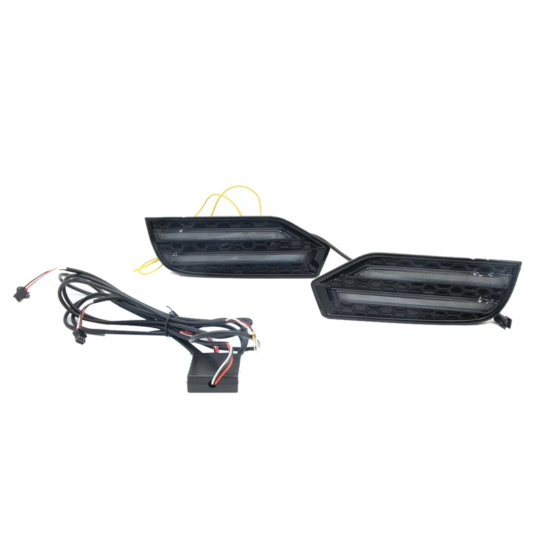 Bi-Color Turn Signals Daytime Running Lights Fog Lights Signal Lights For Porsche Parts
Bi-Color Turn Signals Daytime Running Lights Fog Lights Signal Lights For Porsche Parts