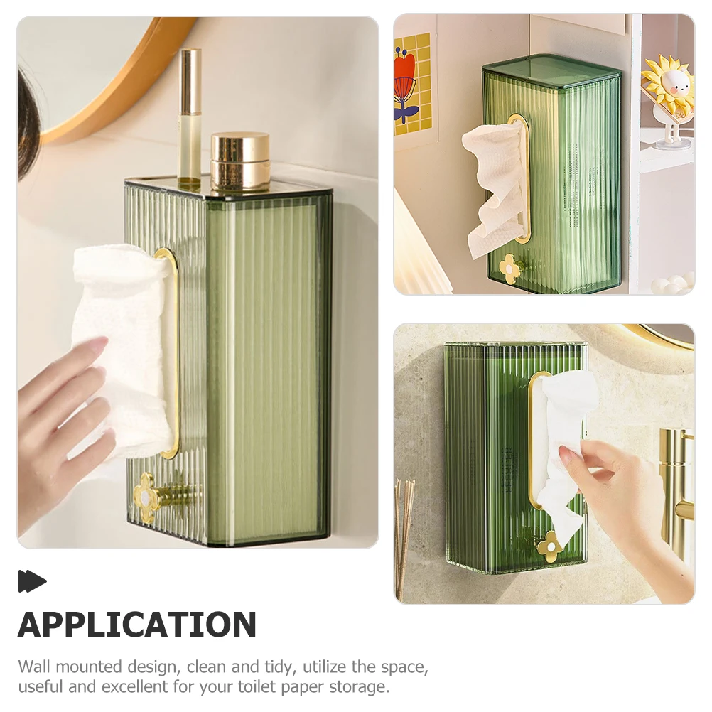 Plastic Paper Towel Holder Wall Mount Bathroom Napkin ganizer Tissue Box Green Storage Dispenser For Kitchen Smooth Surface
Plastic Paper Towel Holder Wall Mount Bathroom Napkin ganizer Tissue Box Green Storage Dispenser For Kitchen Smooth Surface