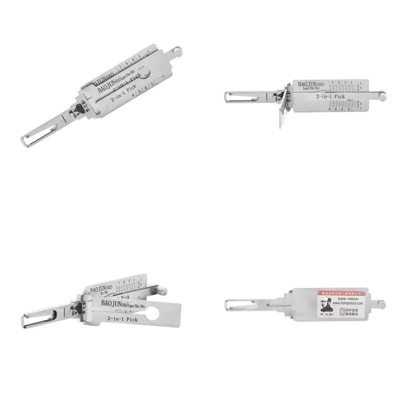 Lishi 2-in-1 Lock Pick & Car Decoder Locksmith Supplies Tools
Lishi 2-in-1 Lock Pick & Car Decoder Locksmith Supplies Tools