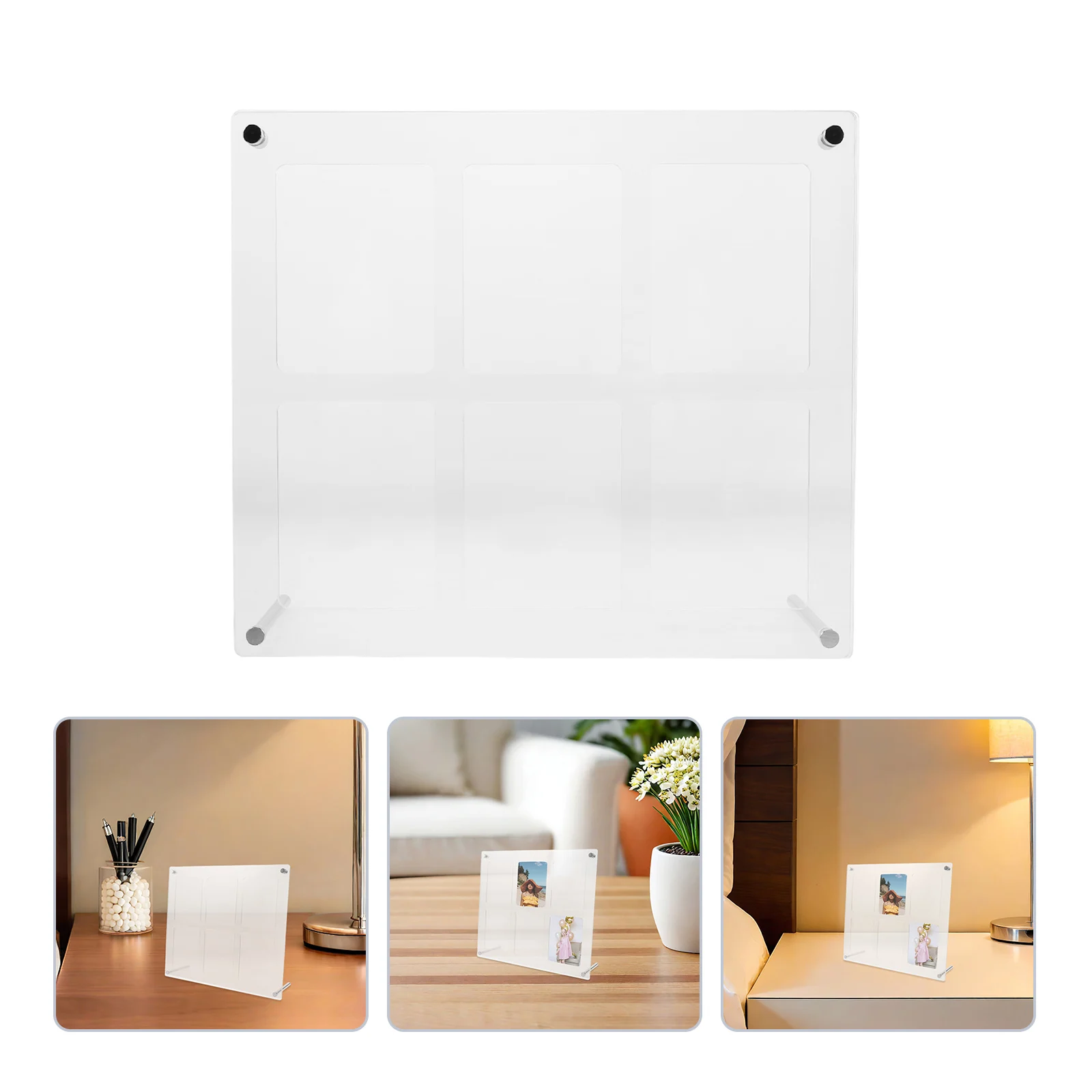 Acrylic Photo Frame Picture Frames Desk Card Stand Collage Insert Floating Holder
Acrylic Photo Frame Picture Frames Desk Card Stand Collage Insert Floating Holder