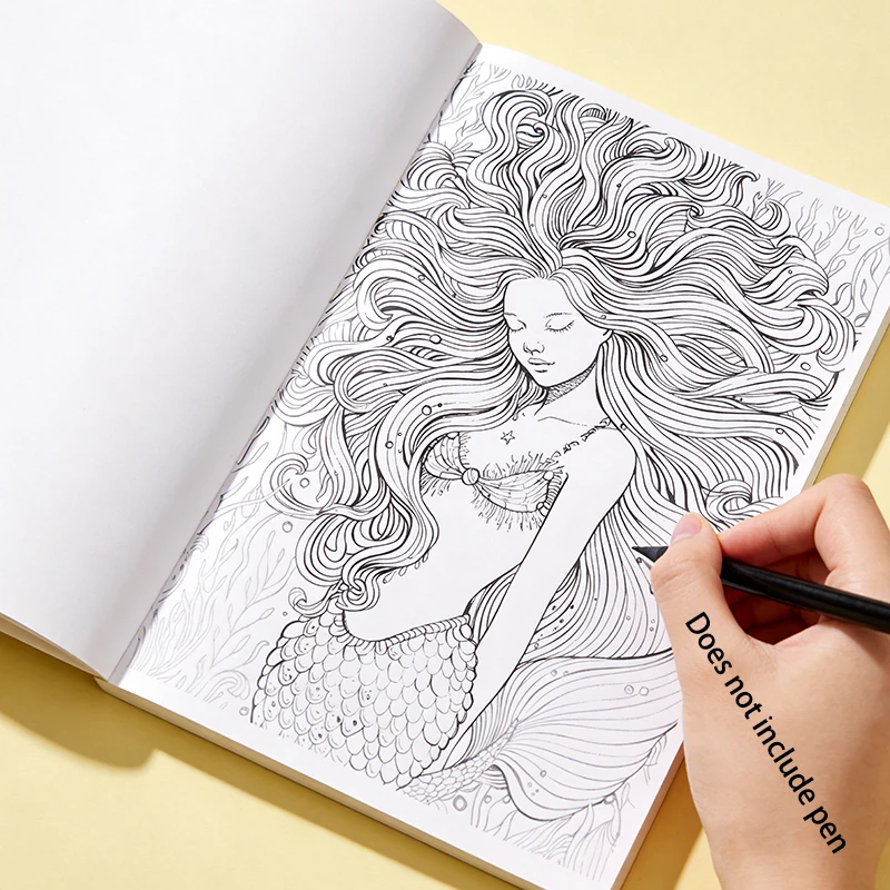 An Adult Stress Relief Line Manuscript Graffiti Book, Zen Wrap Pattern Picture Book Coloring Book Art Line Drawing Exercise Book
An Adult Stress Relief Line Manuscript Graffiti Book, Zen Wrap Pattern Picture Book Coloring Book Art Line Drawing Exercise Book