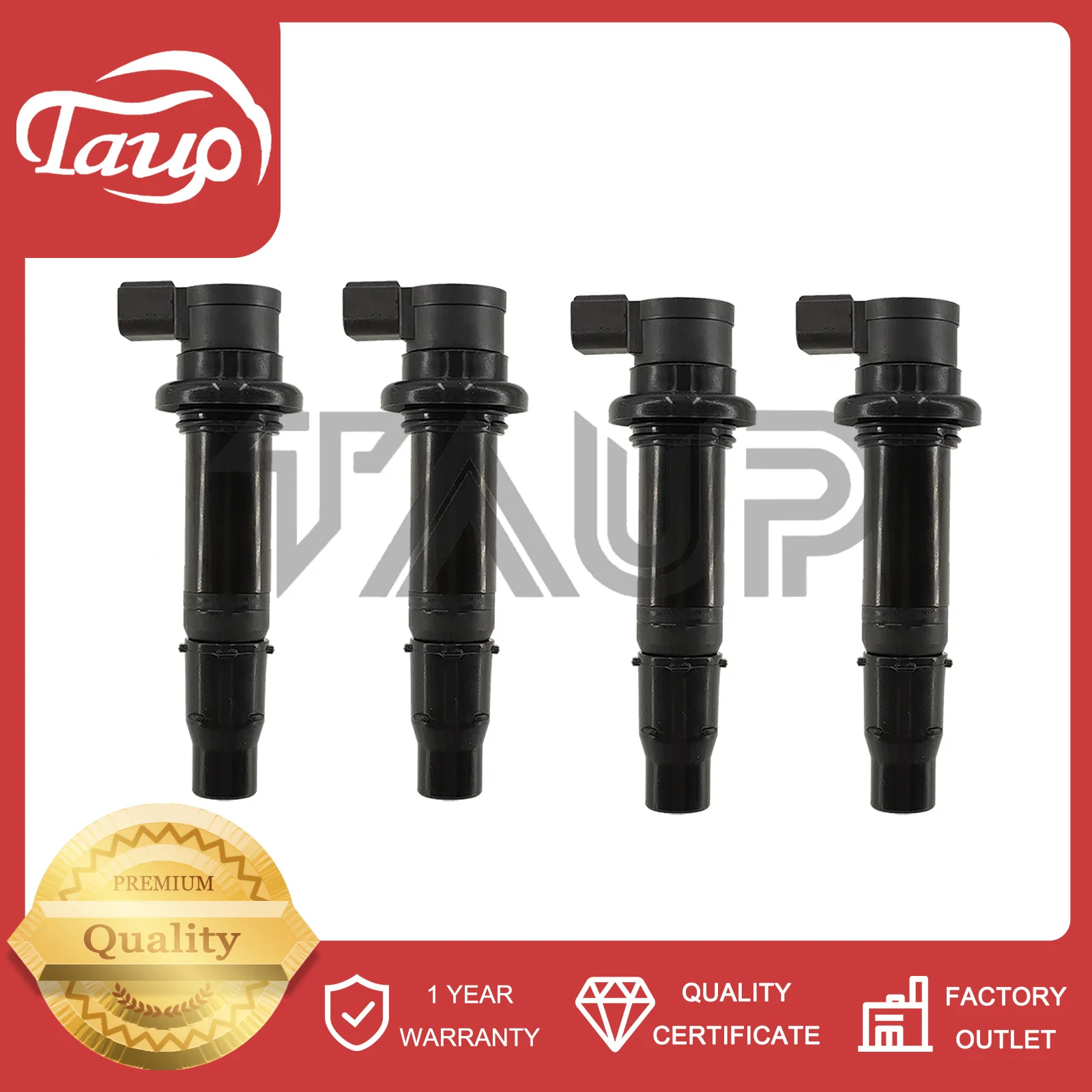 4Pcs Ignition Coil F6T558 F6T560 Compatible with Yamaha YZF R1 R6 R6S VMX V Max FZ1 FZ8 RS SR Nytro 5VY-82310-00-00 5VY823100000
4Pcs Ignition Coil F6T558 F6T560 Compatible with Yamaha YZF R1 R6 R6S VMX V Max FZ1 FZ8 RS SR Nytro 5VY-82310-00-00 5VY823100000