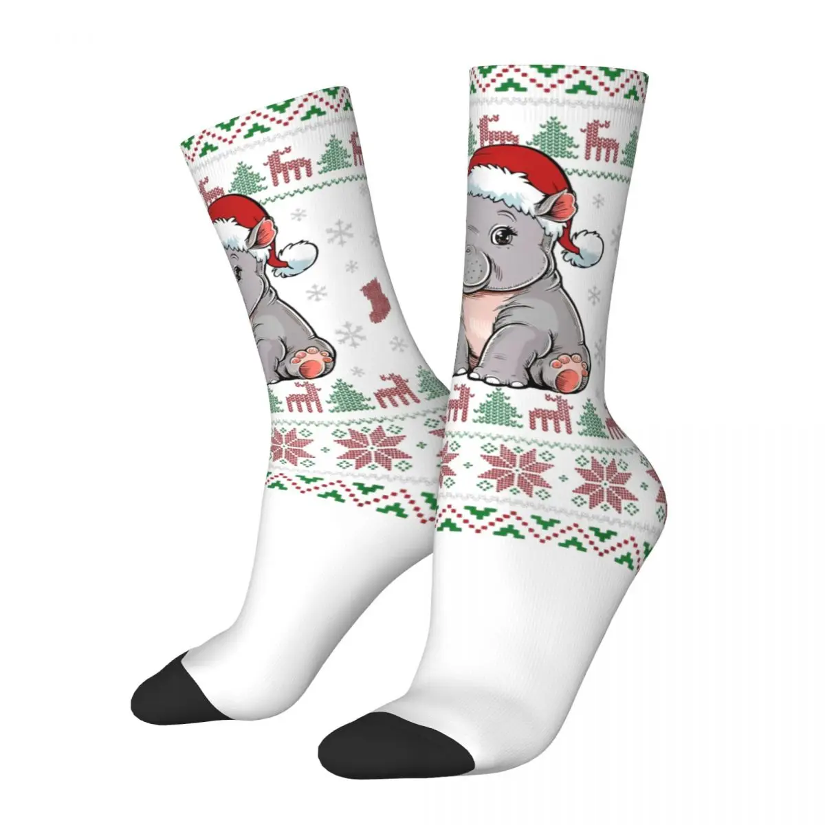 Winter Warm Fashion Men's Women's Moo Deng Baby Hippo Merry Christmas Socks Non-slip Basketball Socks
Winter Warm Fashion Men's Women's Moo Deng Baby Hippo Merry Christmas Socks Non-slip Basketball Socks