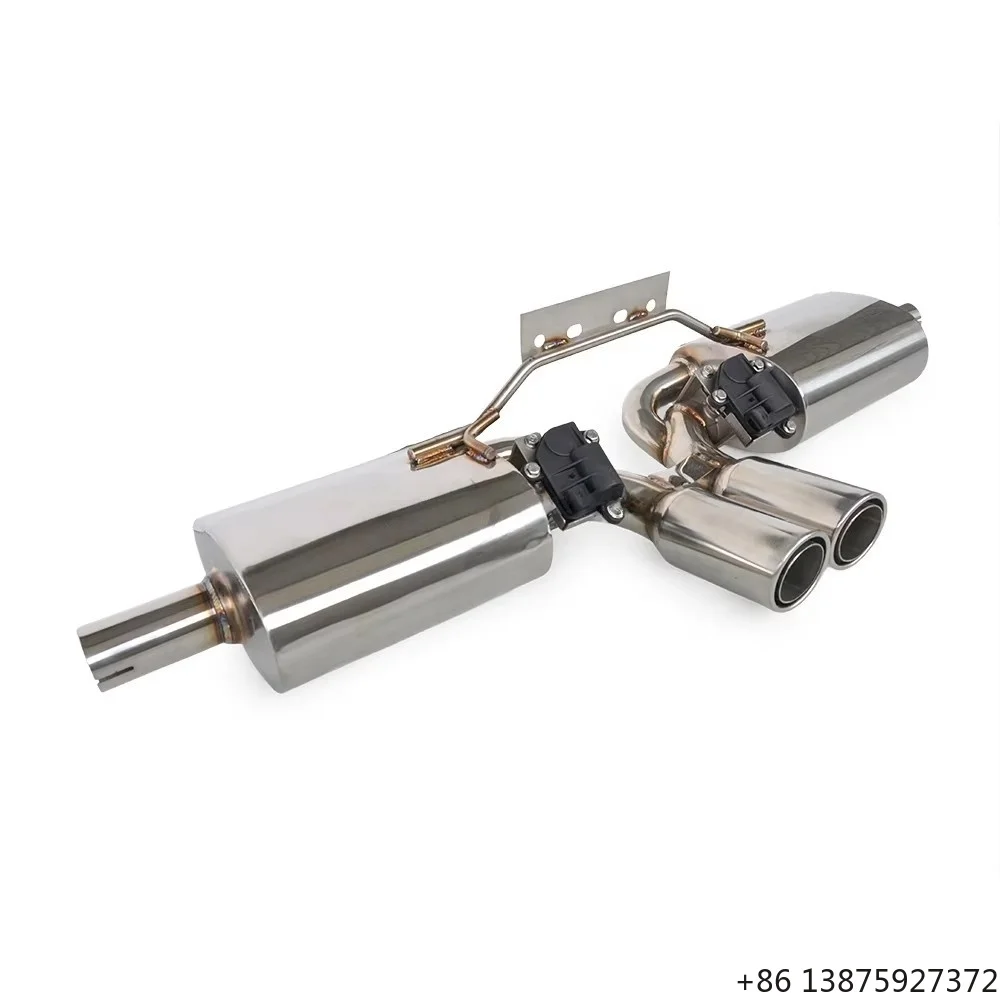 Valvetronic Catback Exhaust for Boxster 986 2.5L 1997-2002 SS304 Performance Sound Upgrade Valved Muffler
Valvetronic Catback Exhaust for Boxster 986 2.5L 1997-2002 SS304 Performance Sound Upgrade Valved Muffler