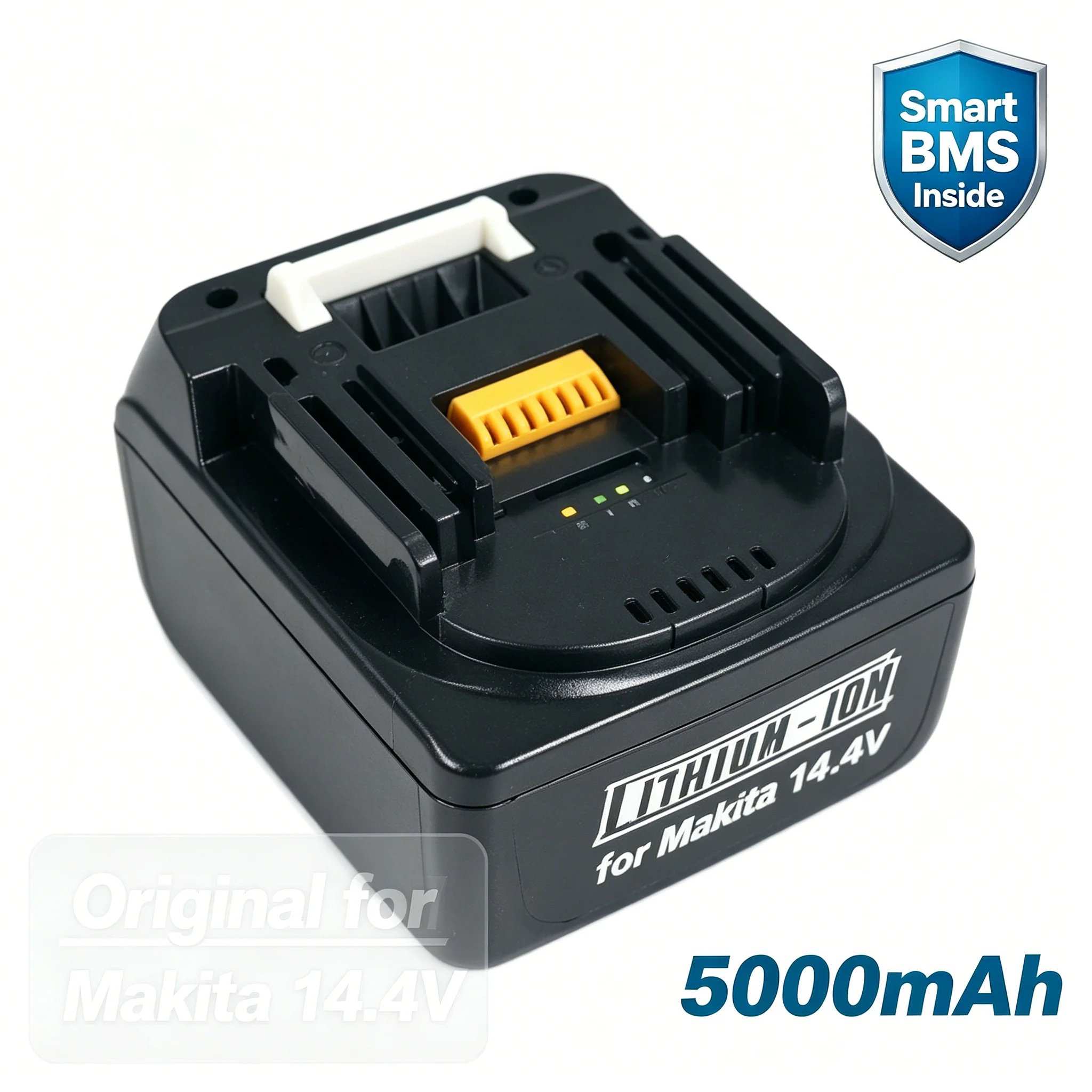 New 14.4V Original for Makita Power Tools 5000MAh BL1460 BL1430 1415 194066-1,5000mah Rechargeable Li-ion Makita Batteries
New 14.4V Original for Makita Power Tools 5000MAh BL1460 BL1430 1415 194066-1,5000mah Rechargeable Li-ion Makita Batteries