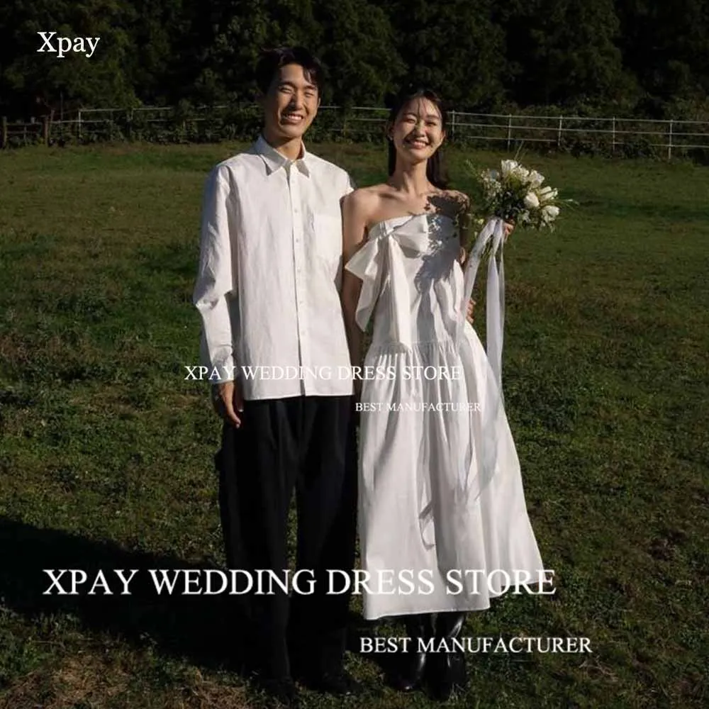 XPAY Strapless A Line Korea Wedding Dresses Sleeveless Backless Bridal Gown Ankle Length Bride Dress Wedding Photo Shoot
XPAY Strapless A Line Korea Wedding Dresses Sleeveless Backless Bridal Gown Ankle Length Bride Dress Wedding Photo Shoot