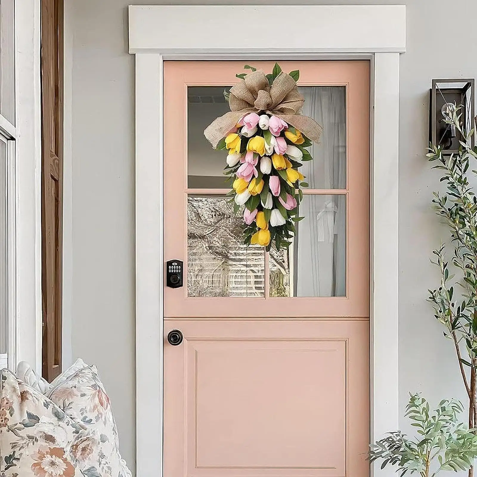 Spring Summer Floral Teardrop Swag Flower Teardrop Wreath Handmade Greenery Garland for Window Fireplace Backyard Hotel Garden
Spring Summer Floral Teardrop Swag Flower Teardrop Wreath Handmade Greenery Garland for Window Fireplace Backyard Hotel Garden