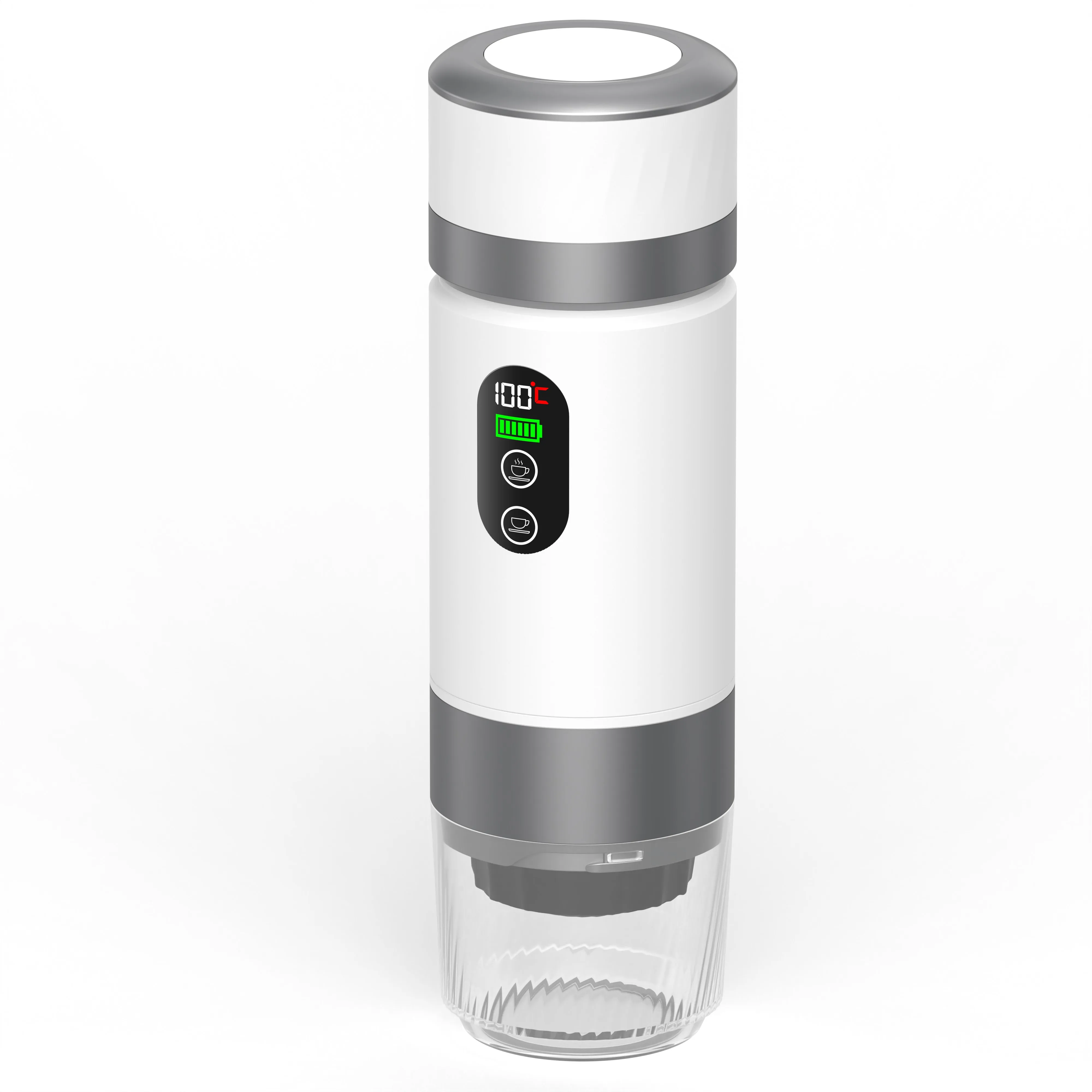 Wireless Portable Cold Brew Coffee Machine 20Bar Pressure Self-Heating Espresso with 7500mAh Battery for Outdoor Camping
Wireless Portable Cold Brew Coffee Machine 20Bar Pressure Self-Heating Espresso with 7500mAh Battery for Outdoor Camping