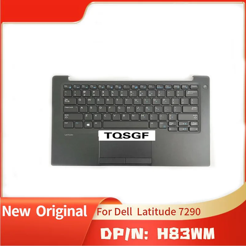 H83WM 0H83WM Brand New Original Top Cover Upper Case for Dell Laptop Latitude 7290 With Speaker
H83WM 0H83WM Brand New Original Top Cover Upper Case for Dell Laptop Latitude 7290 With Speaker