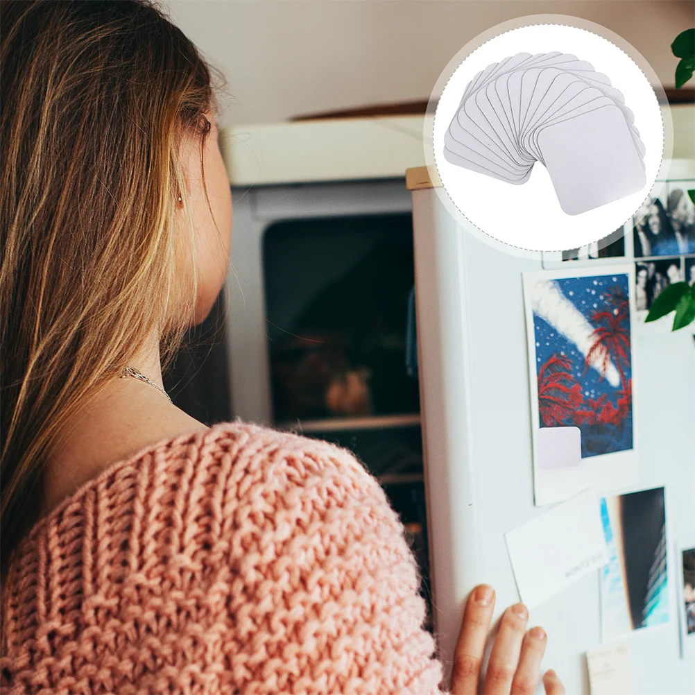 10 Pcs Heat Transfer Material Refrigerator Magnets Practical Fridge Blank Decorative DIY Magnetic Decal White Pearl Simple Home
10 Pcs Heat Transfer Material Refrigerator Magnets Practical Fridge Blank Decorative DIY Magnetic Decal White Pearl Simple Home