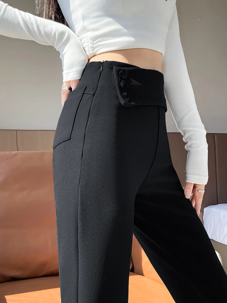 High Waist Flared Suit Pants Women's Spring Autumn Yoga Pants Buttoned Hip Lifting Bell Bot Slimming Floor Length H...
High Waist Flared Suit Pants Women's Spring Autumn Yoga Pants Buttoned Hip Lifting Bell Bot Slimming Floor Length H...