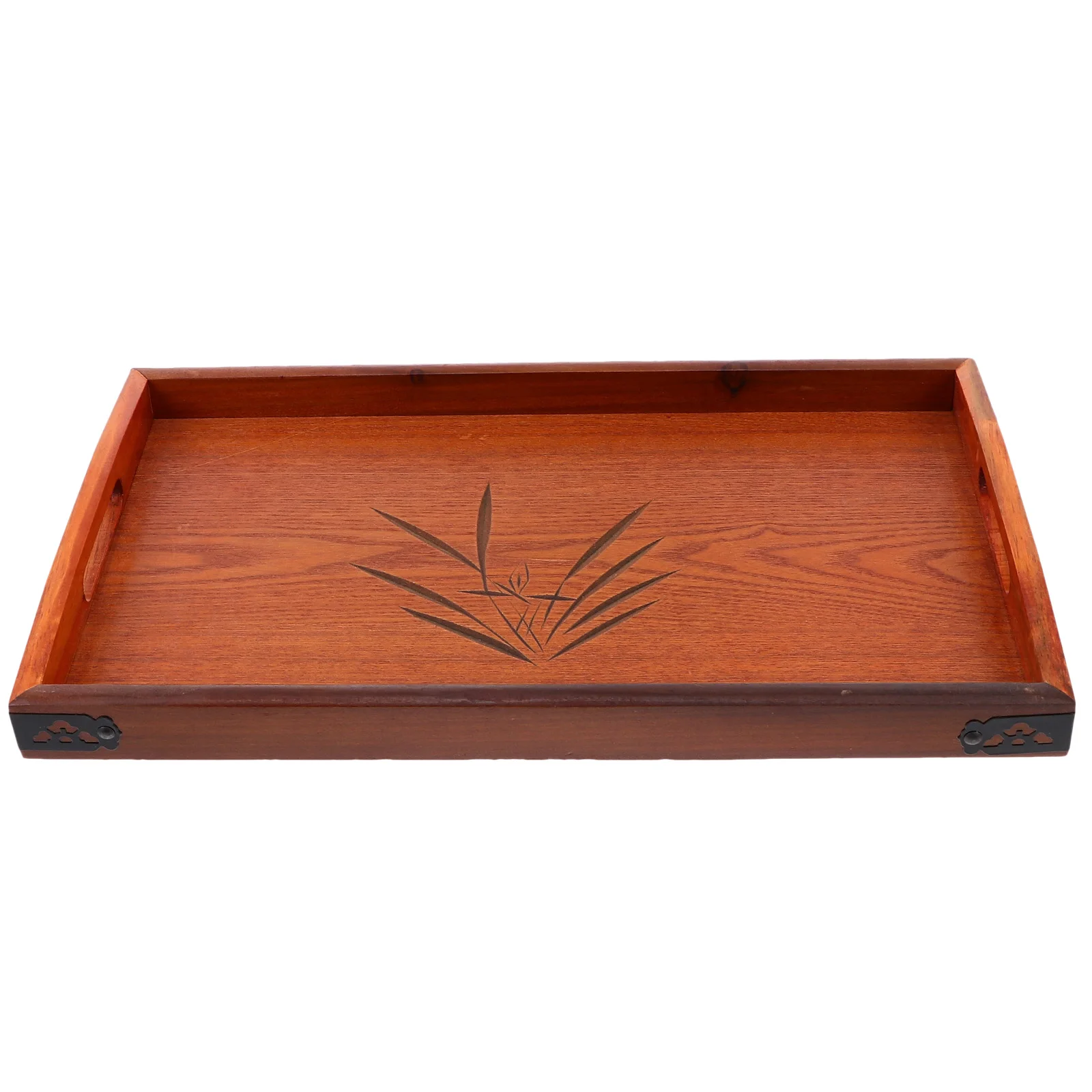 Wooden Food Large Size Dual H Serving Food Service Tray Tray Coffee Snack Cake Bread Storage Trays Practical Use
Wooden Food Large Size Dual H Serving Food Service Tray Tray Coffee Snack Cake Bread Storage Trays Practical Use