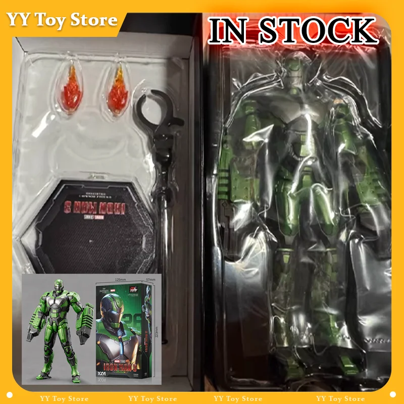 Zd 18cm Iron Man Anime Action Figure MK26 Gamma Model Toys Movie Figure Statue Collection Model Toy Halloween Christmas Gifts
Zd 18cm Iron Man Anime Action Figure MK26 Gamma Model Toys Movie Figure Statue Collection Model Toy Halloween Christmas Gifts