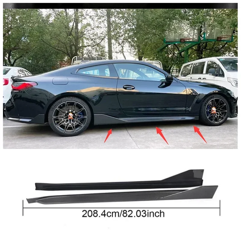 For BMW G80 G82 M3 M4 2021 2022 2023 2024 High Quality Carbon Fiber Car Bumper Side Skirt Kit Lip Spoiler Cover
For BMW G80 G82 M3 M4 2021 2022 2023 2024 High Quality Carbon Fiber Car Bumper Side Skirt Kit Lip Spoiler Cover
