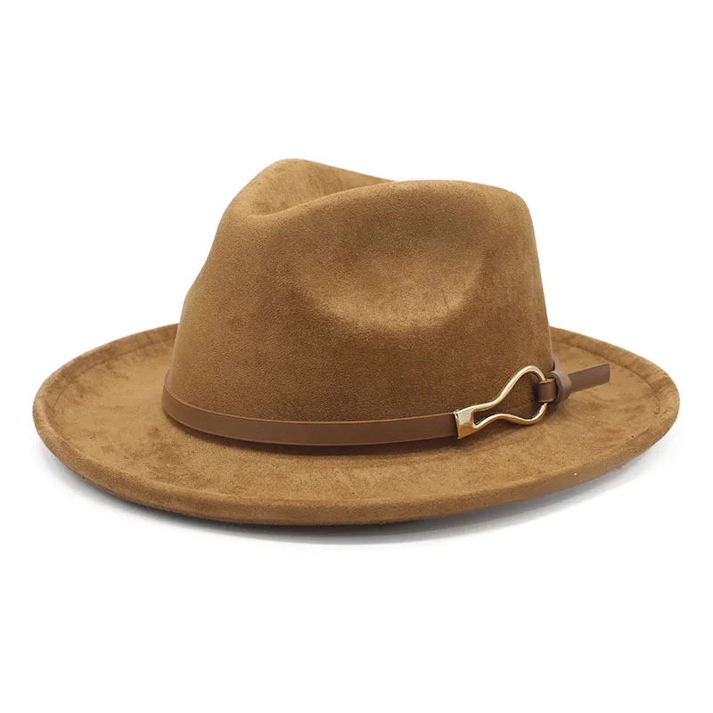 Curled Brim Fedora Hat, American Retro Suede Western Cowboy Hat, British Style Knight Hat
Curled Brim Fedora Hat, American Retro Suede Western Cowboy Hat, British Style Knight Hat