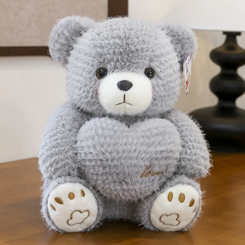 Accompany Toy Holding Love Bear Plush Toy Sitting 28/38cm Stuffed Bear Doll Soft Big Paw Animal Plush Doll Birthday Party Decor
Accompany Toy Holding Love Bear Plush Toy Sitting 28/38cm Stuffed Bear Doll Soft Big Paw Animal Plush Doll Birthday Party Decor