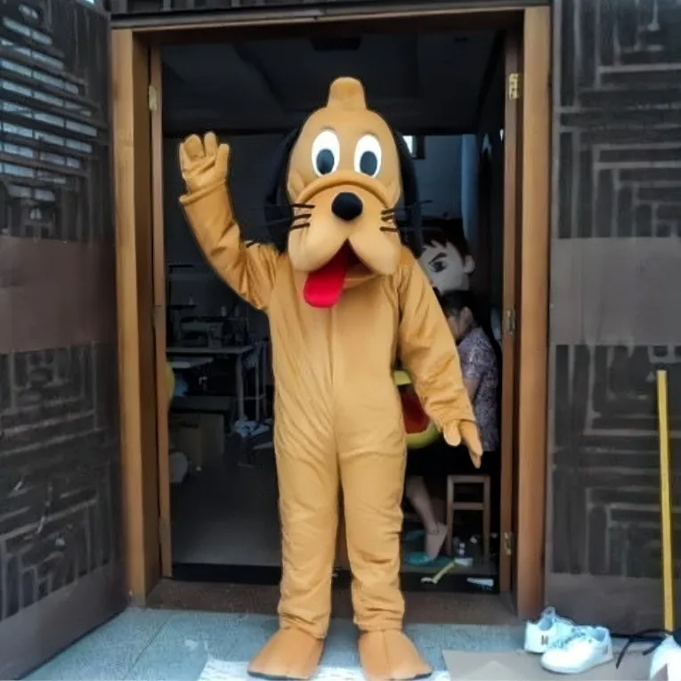 Potdemiel Disney Pluto The Pup Dog Goofy Mascot Costume Walking Outfit Doll Costume for Stage Performance Party Show
Potdemiel Disney Pluto The Pup Dog Goofy Mascot Costume Walking Outfit Doll Costume for Stage Performance Party Show