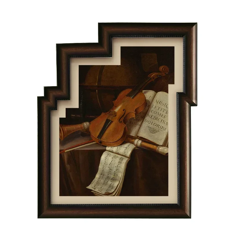 European retro irregular decorative painting living room bedroom dining room hanging painting niche art light luxury mural
European retro irregular decorative painting living room bedroom dining room hanging painting niche art light luxury mural