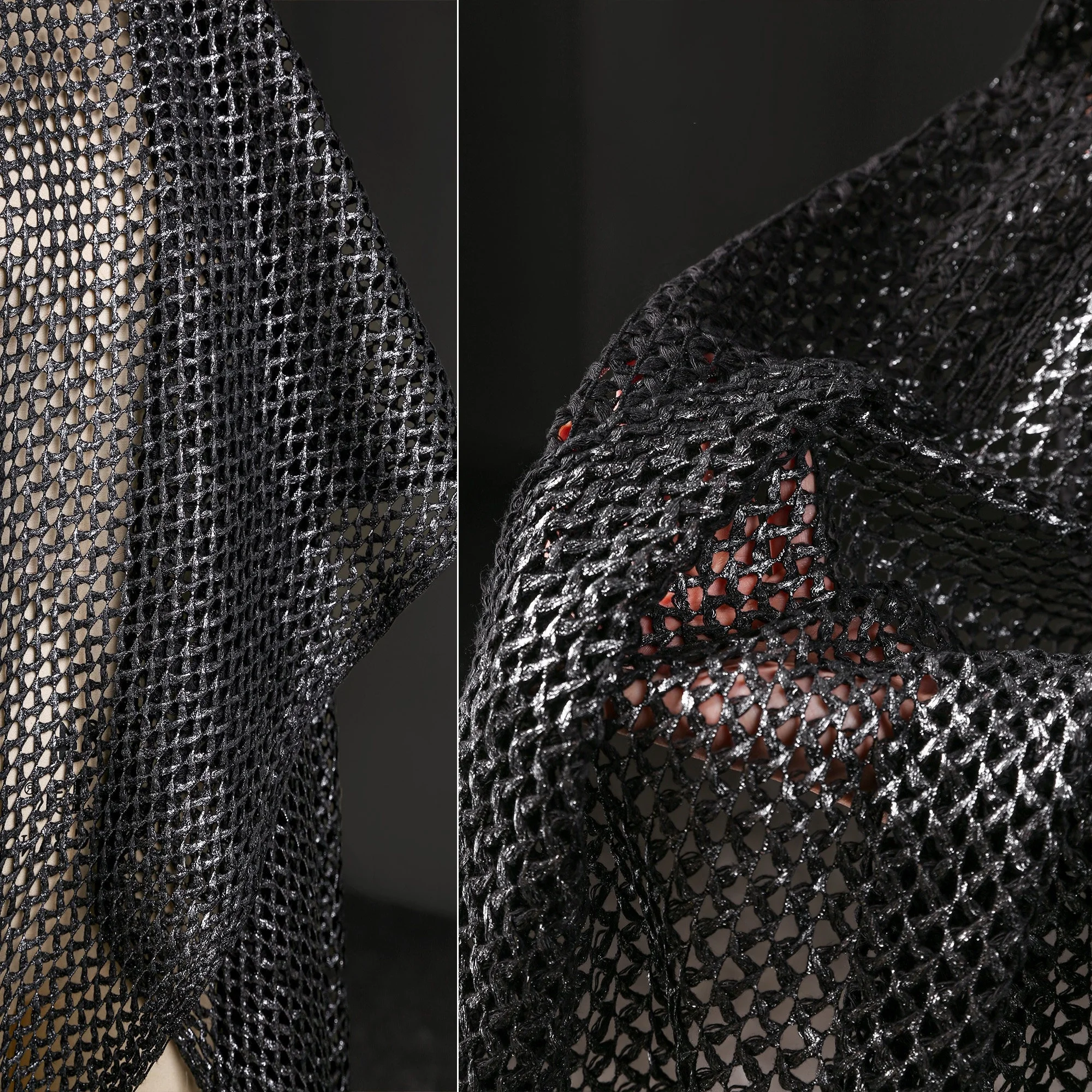 Высококачественная металлическая черно-серая сетчатая ткань для одежды, свадебного платья, дизайнерская ткань Garmen, ширина 150 см, продается по половине метра
Высококачественная металлическая черно-серая сетчатая ткань для одежды, свадебного платья, дизайнерская ткань Garmen, ширина 150 см, продается по половине метра