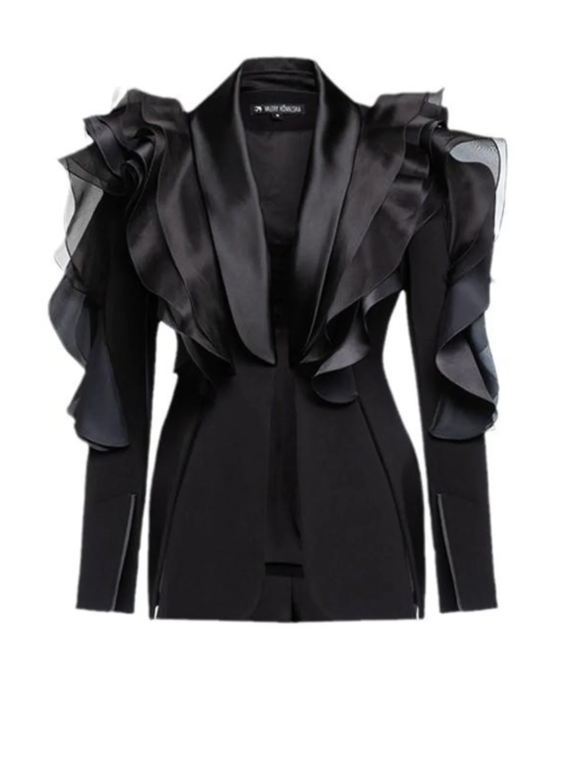 Style Women's Slim Fit Suit Jacket with Pleated Hemline And Waist-Cinching Detail Casual Polyester Coat for Autumn
Style Women's Slim Fit Suit Jacket with Pleated Hemline And Waist-Cinching Detail Casual Polyester Coat for Autumn