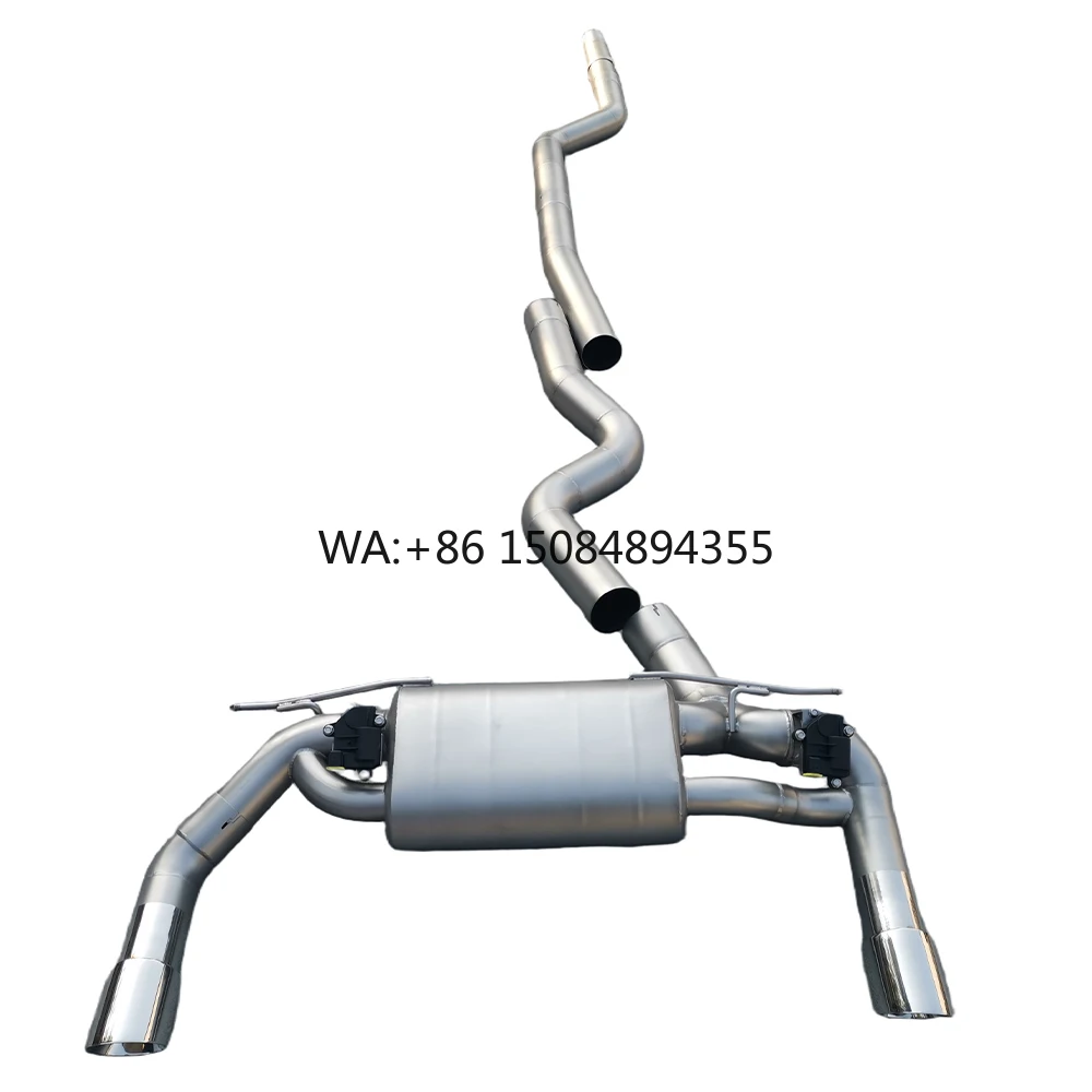 For 340i F30 440i F32 B58 3.0T Stainless Steel 1.5mm Thickness Exhaust System Catback Remote Control Valvetronic SS304 Stainless
For 340i F30 440i F32 B58 3.0T Stainless Steel 1.5mm Thickness Exhaust System Catback Remote Control Valvetronic SS304 Stainless