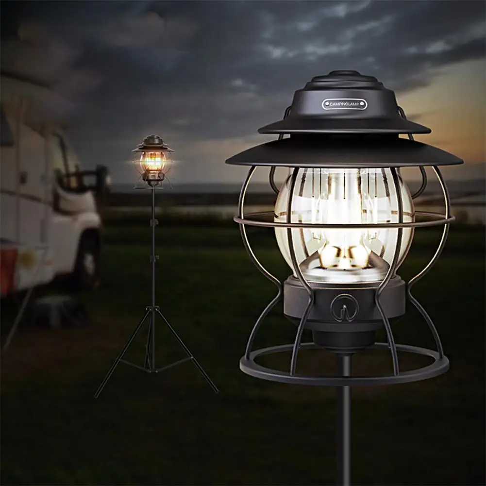 Safe Lantern Retro Stepless Dimming Camping Lantern High Lumens Emergency Light Lamp
Safe Lantern Retro Stepless Dimming Camping Lantern High Lumens Emergency Light Lamp