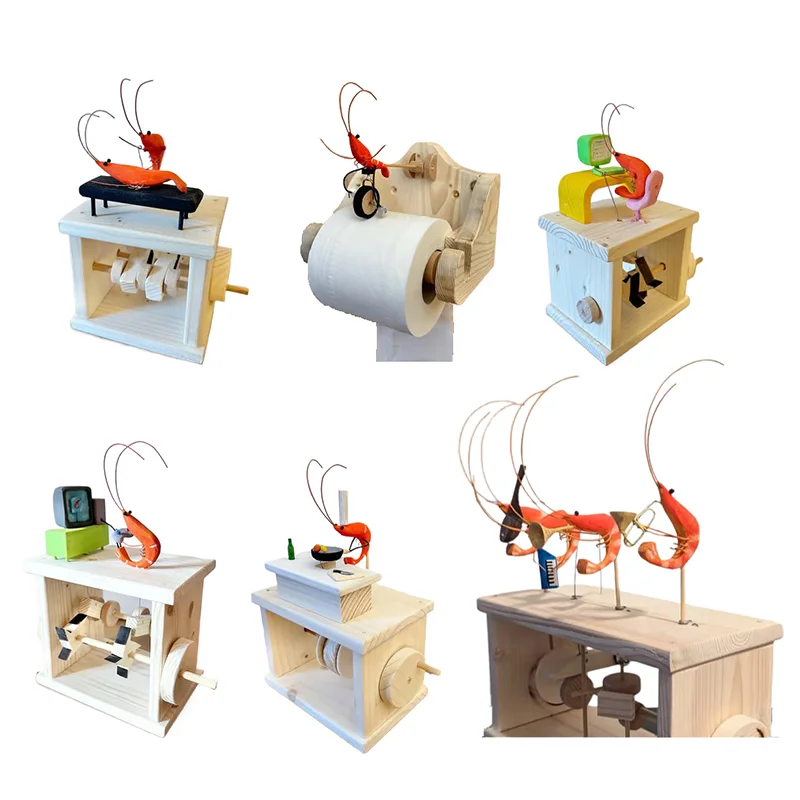 New Creative Art Wood Carving Toys Home Living Room Desktop Decoration Ornaments Wooden Crafts
New Creative Art Wood Carving Toys Home Living Room Desktop Decoration Ornaments Wooden Crafts
