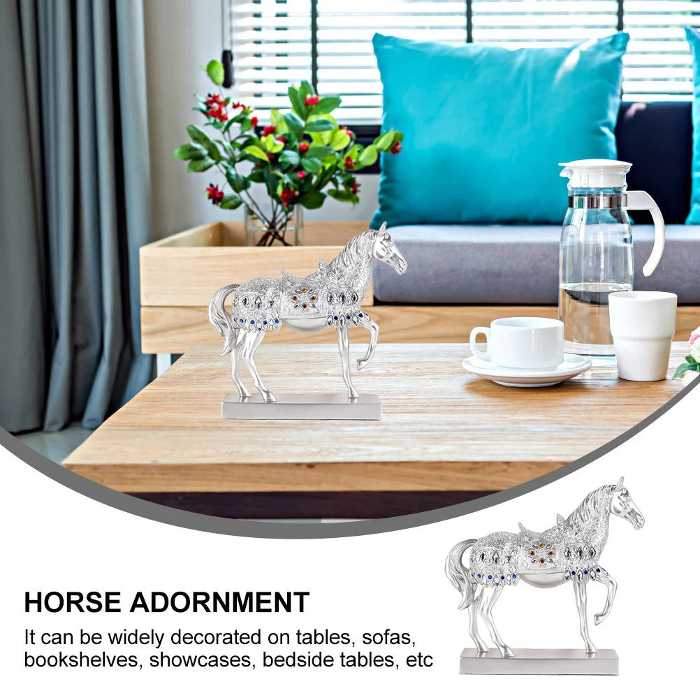 1Pcs Animal Ornament Horse Shaped Resin Craft Adornment Exquisite Desktop Decor Home Craft Decoration Lucky Wealth Statue
1Pcs Animal Ornament Horse Shaped Resin Craft Adornment Exquisite Desktop Decor Home Craft Decoration Lucky Wealth Statue