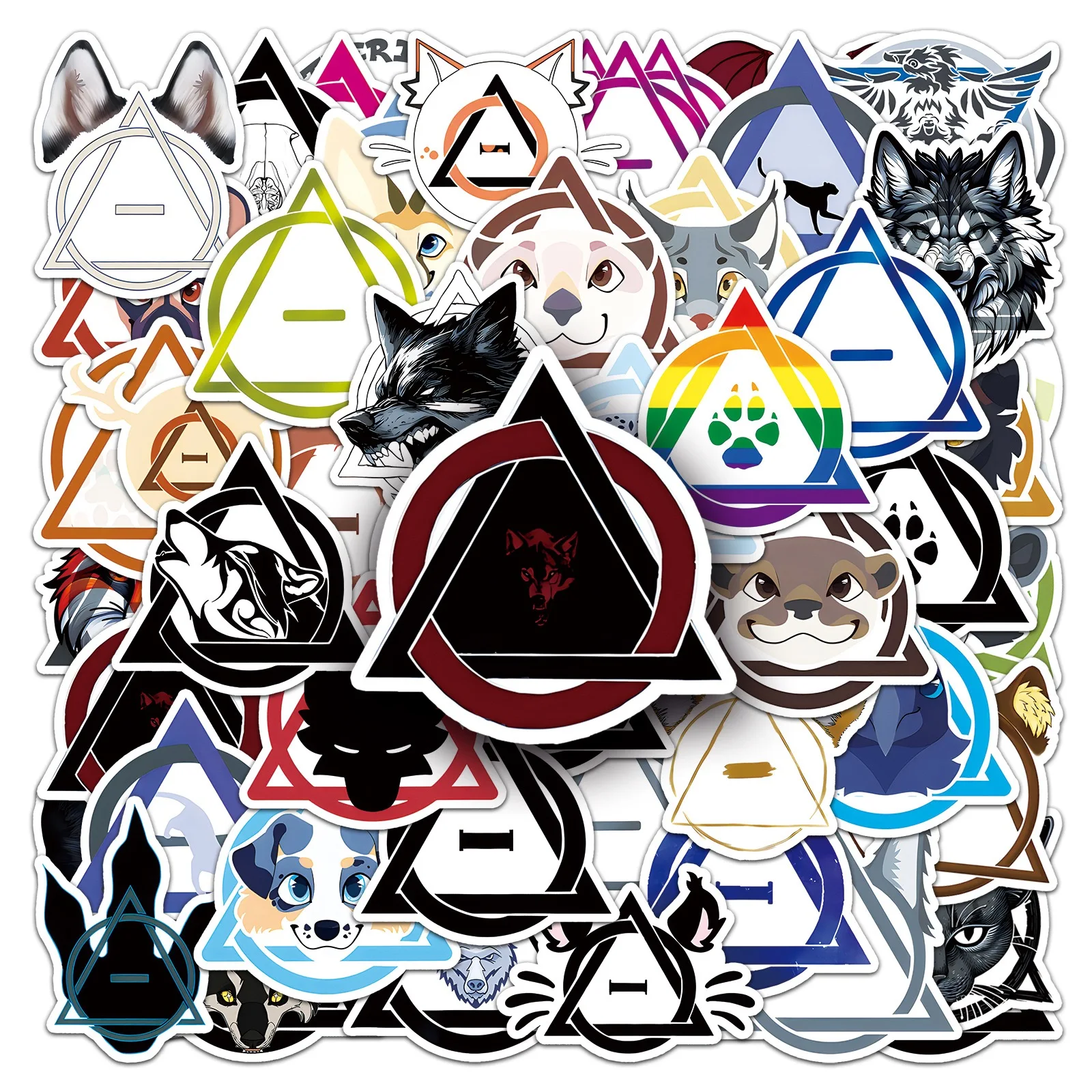 10/50pcs Cool Therian Symbol Animal Stickers Aesthetic Graffiti Decals Laptop Scrapbook Guitar Skateboard Waterproof Sticker
10/50pcs Cool Therian Symbol Animal Stickers Aesthetic Graffiti Decals Laptop Scrapbook Guitar Skateboard Waterproof Sticker