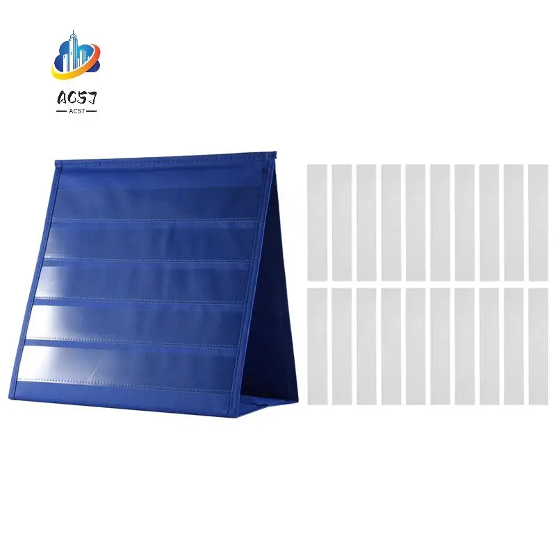 AC57-Tabletop Desktop Pocket Chart Table Top With Bonus 20X Dry Erase Cards,Desktop Tabletop Teaching Pocket Chart Double Sided
AC57-Tabletop Desktop Pocket Chart Table Top With Bonus 20X Dry Erase Cards,Desktop Tabletop Teaching Pocket Chart Double Sided