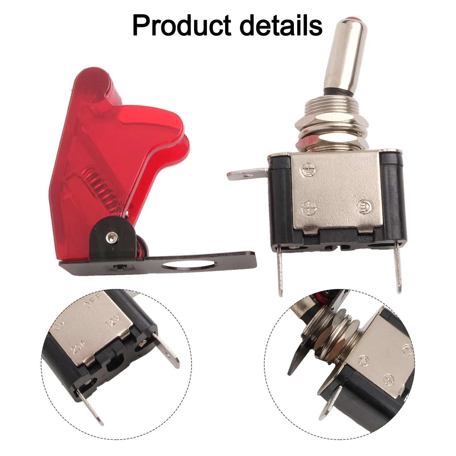 For Toggle Switch 12V 20A SPST with Side Negative Foot for Connecting to Car Boat Electrical Systems and Light Circuits
For Toggle Switch 12V 20A SPST with Side Negative Foot for Connecting to Car Boat Electrical Systems and Light Circuits