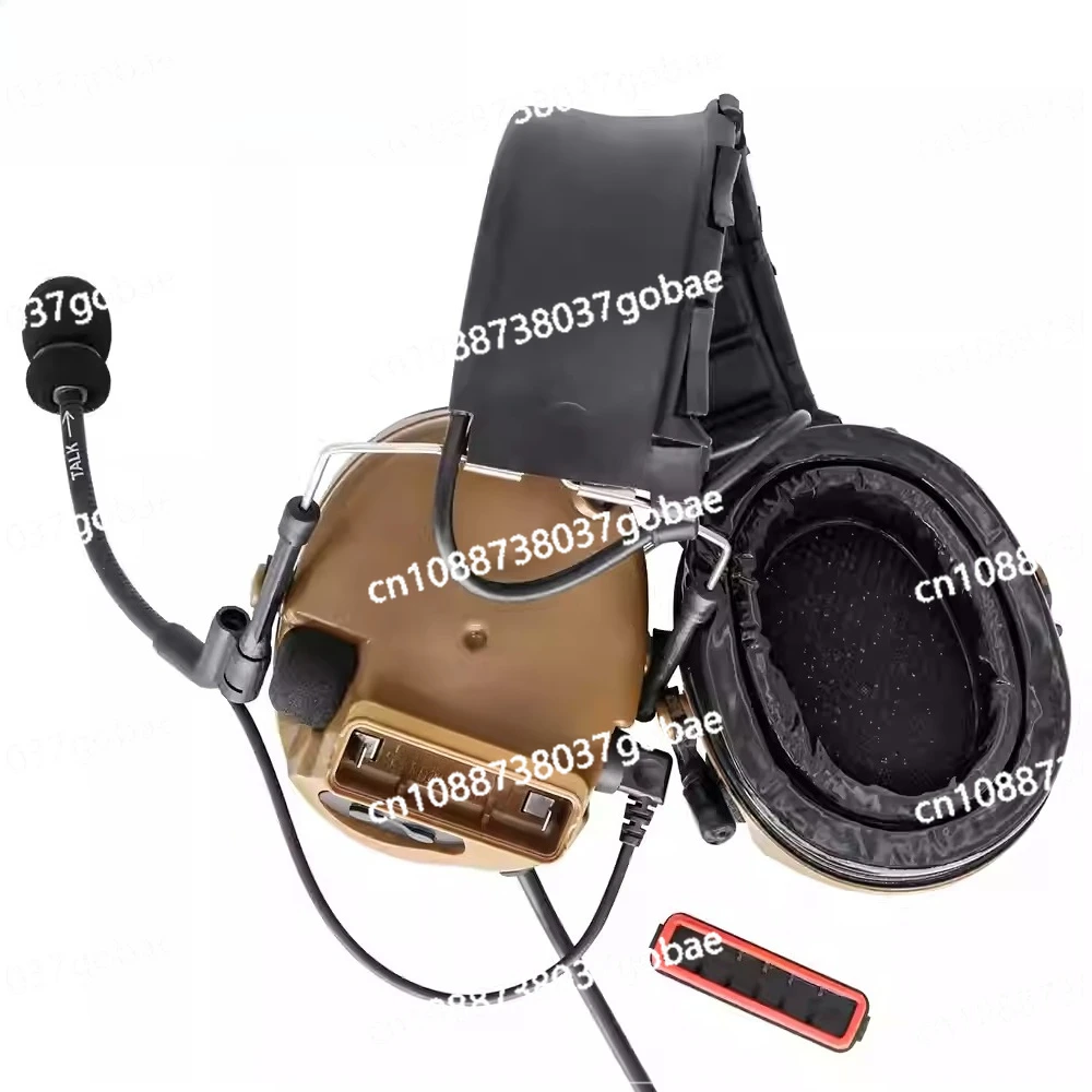 Силиконовые высококачественные наушники CB со съемными тактическими наушниками Comtac III/C3 с шумоподавлением, съемными
Силиконовые высококачественные наушники CB со съемными тактическими наушниками Comtac III/C3 с шумоподавлением, съемными