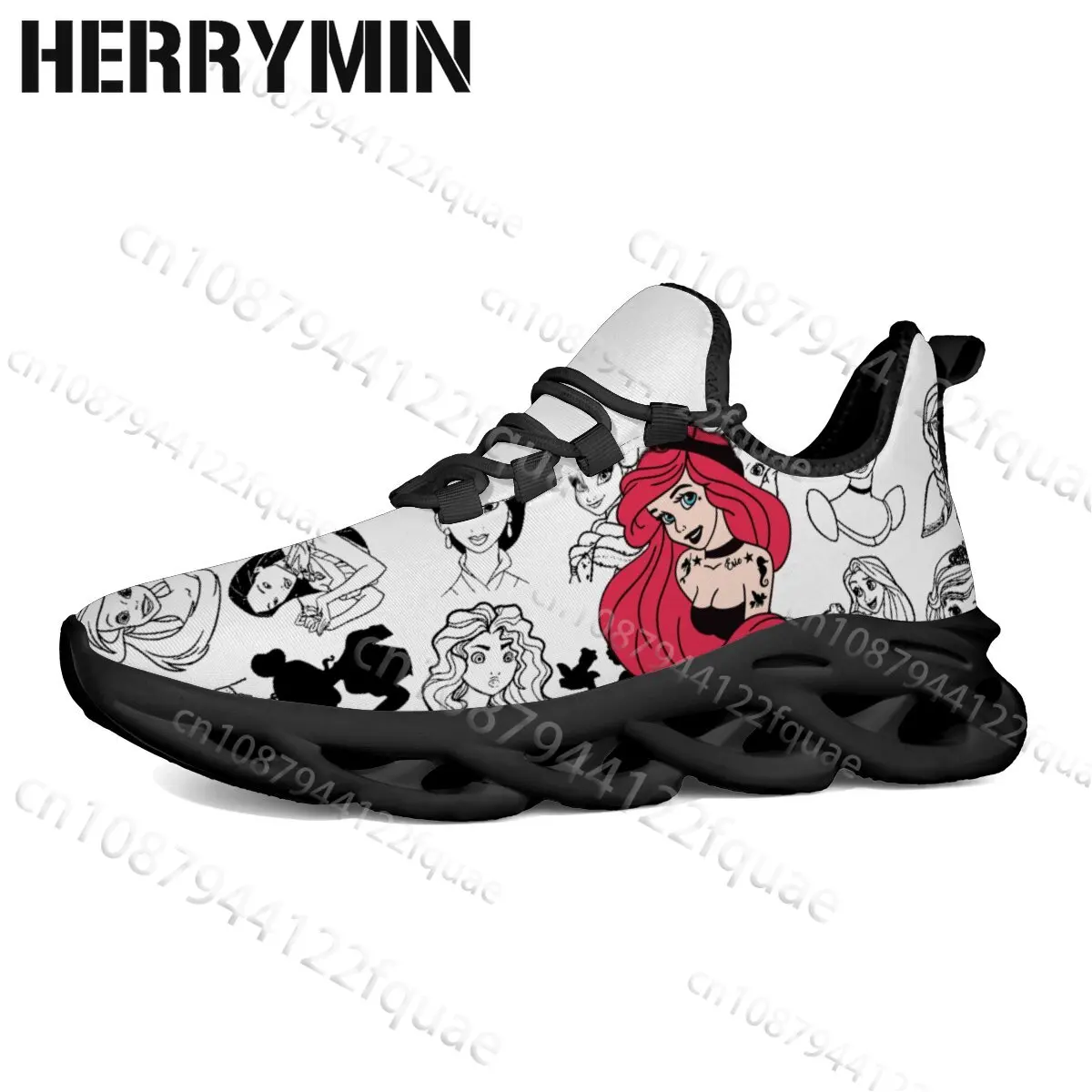 Ariel Belle Princess Adult Casual Shoes Woman Girls New Model 3D Printing Full Coverage Interesting Graffiti Sneakers Size 34-48
Ariel Belle Princess Adult Casual Shoes Woman Girls New Model 3D Printing Full Coverage Interesting Graffiti Sneakers Size 34-48