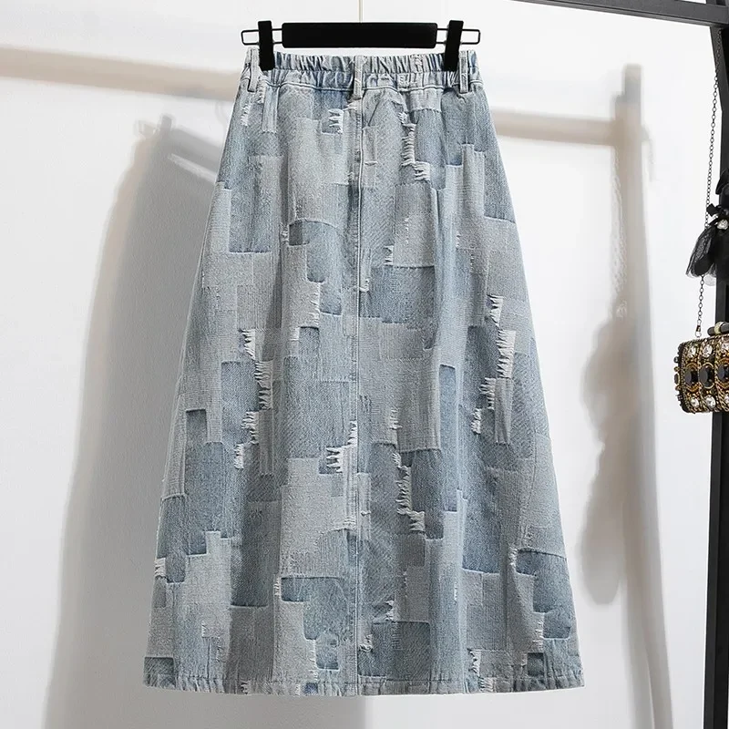 Women New Arrival 2025 Autumn Vintage Style Streetwear Basics Ladies Elegant A-line Long Skirts B3980 High Wist Denim Skirt
Women New Arrival 2025 Autumn Vintage Style Streetwear Basics Ladies Elegant A-line Long Skirts B3980 High Wist Denim Skirt
